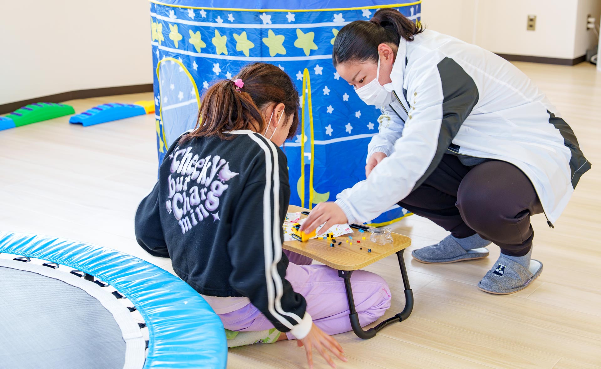 出来なかったことを<br>１つでも出来るように<br>なって欲しい